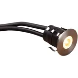 HEISSNER Decklight 1W Edelstahl IP68 schwarz