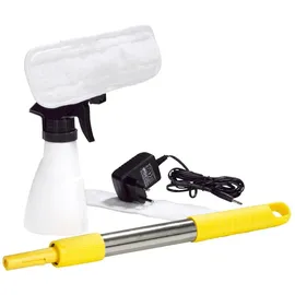 Clean Maxx CLEANmaxx Akku-Fensterreiniger 3,7V gelb mit Verlängerungsstange