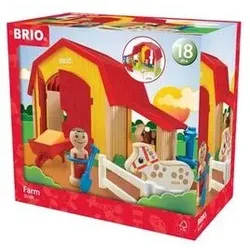 BRIO 63039800 Mein großer Bauernhof