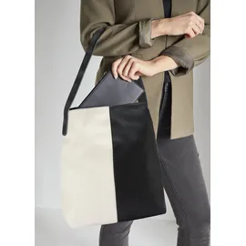 VIVANCE Shopper Kunstleder Schwarz/Weiß