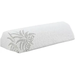 Bestgoodies Nackenstützkissen Memory Schaum - Halbrolle - 42x20/10cm