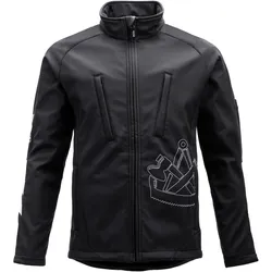 Job JOB-Zimmerer-Sommer-Soft Shell Jacke ZEUS schwarz - schwarz - S
