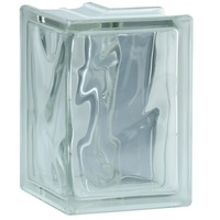 Fuchs Design Glasbaustein Eckstein Wolke Super White 13,2 cm