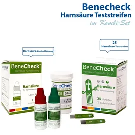 BENECHECK Teststreifen Harnsäure 25 St.