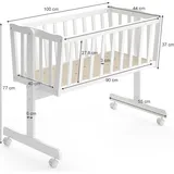 VitaliSpa Babybett Noah, 40x90 mit Kapuzenpulli