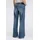 Herrlicher Bootcut-Jeans "Edna Denim Comfort", Damen, Gr. 29, Länge 34, blau (snake blau), Denim/Jeans, Obermaterial: 98% Baumwolle, 2% Elasthan, ausgestellt, Jeans