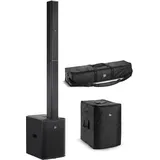 LD SYSTEMS MAUI 28 G3 MIX - Kompaktes Cardioid Säulen PA System mit Digital-Mixer, Schwarz