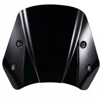 Windschild Craftride RW2 passend für Yamaha XJR 1300 / XJ 600 N Windschutzscheibe schwarz