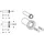 Geberit Anschlussgarnitur 90 mm x 300 mm
