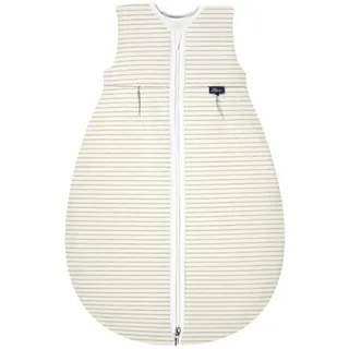Alvi Kugelschlafsack Mäxchen-Thermo Bio-Baumwolle Ringlets Gray