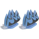 Ein Paar Pairs Hai rutscht Flossen, Cloud Shark Slipper Ersatztopflossen DIY -Zubehör (Blue Flame) - Einheitsgröße