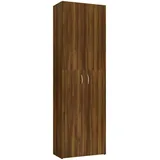 vidaXL Büroschrank Braun Eichen-Optik 60x32x190 cm Holzwerkstoff