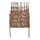vidaXL Weidenzaun 5 Stk  braun/Holz