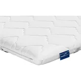 Traumnacht orthopädischer Matratzentopper 140x200 cm | Komfortschaumkern für hohen Liegekomfort | Druckentlastend & atmungsaktiv | Öko-Tex Standard 100 zertifiziert | Deutscher Qualitätsstandard