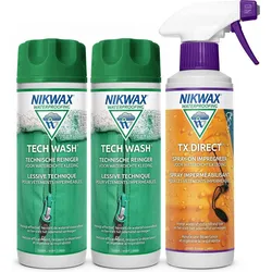 Imprägnierungsmittel Set - 2x Tech Wash 300ML & 1x TX Direct Spray-On 300ML 300ML