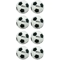 Best Sporting Fußball Superstar Classic , schwarz/weiß, 8 Stück