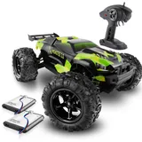 Overmax X-Monster Truck, 2,4 GHz, Ferngesteuertes RC Auto 45 km/h, 1:18 Proportional, 4WD, Offroad Monster RC Truck, 2 Akkus, Allrad, 100m Reichweite, Buggy verbesserter Fernbedienung (X-Monster 3.0)