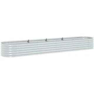 400 x 80 x 44 cm Silber