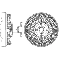 Mahle Kupplung, Kühlerlüfter MAHLE CFC 235 000P