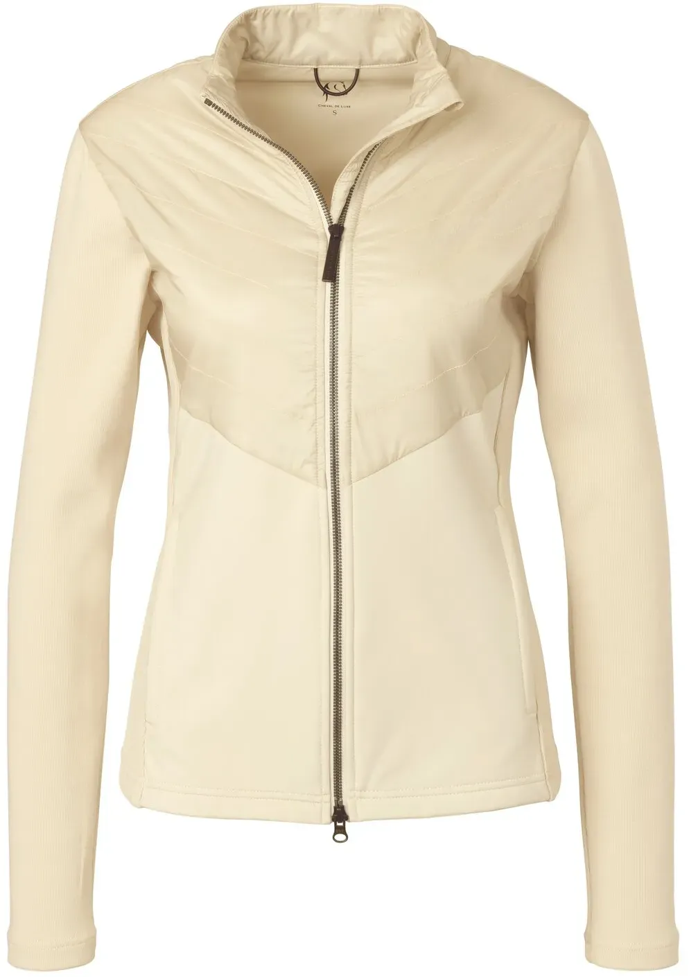 Cheval de Luxe Hybrid-Jacke almond milk M