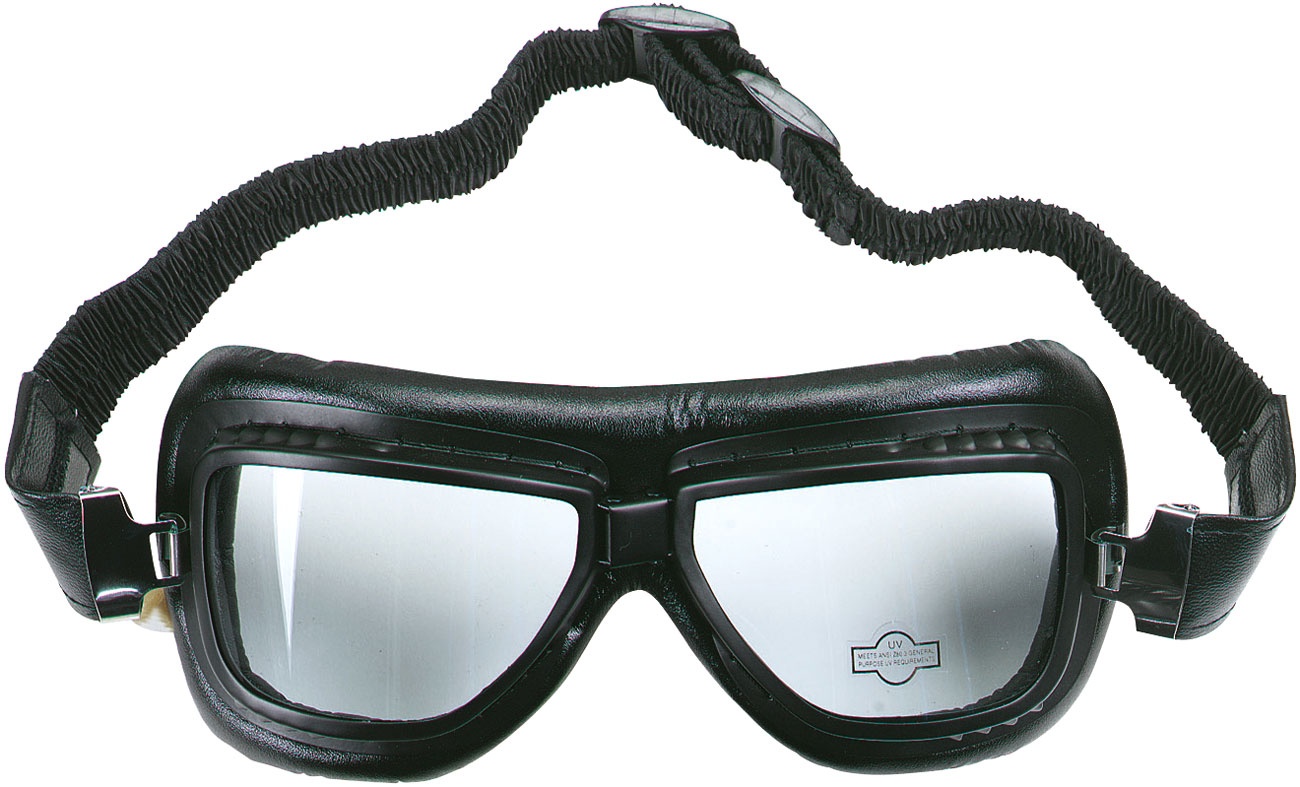 Booster Flying Tiger, Motorradbrille - Schwarz