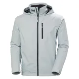 HELLY HANSEN Crew Hooded Midlayer Grauer Nebel 2