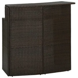 vidaXL Gartenbar Set 5-tlg. Braun