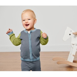Tchibo - Baby-Strickjacke - Baby - Gr. 74/80 - dunkelblau