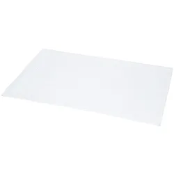Badevorleger Diagonalstreifen breit, weiß, 50 x 75 cm - LTITEX