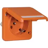 PEHA by Honeywell Schuko-Steckdose 1fach Orange 1 St.