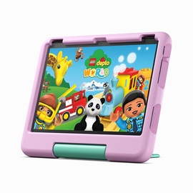 Amazon Fire HD 10 Kids 2023, 32 GB, Zoll, Schwarz, mitgelieferte Hülle in rosa