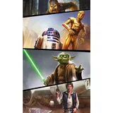 KOMAR Fototapete Vlies Star Wars Moments Rebels 120 x 200 cm