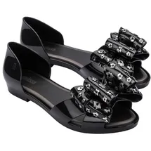 Melissa Seduction Vi Ad Sandals Black/Silver 38