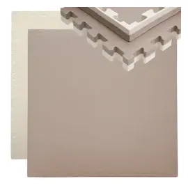 Eyepower 40mm Trainingsmatte mit Rand - 90x90cm Bodenschutz-Matte