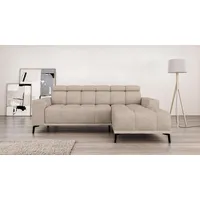 Home Affaire »CAZIE, Designsofa, L-Form, trendige Bubble-Optik,« L-Form mit Wellenunterfederung, Recamiere rechts/links bestellbar