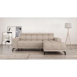 Home Affaire »CAZIE, Designsofa, L-Form, trendige Bubble-Optik,« L-Form mit Wellenunterfederung, Recamiere rechts/links bestellbar