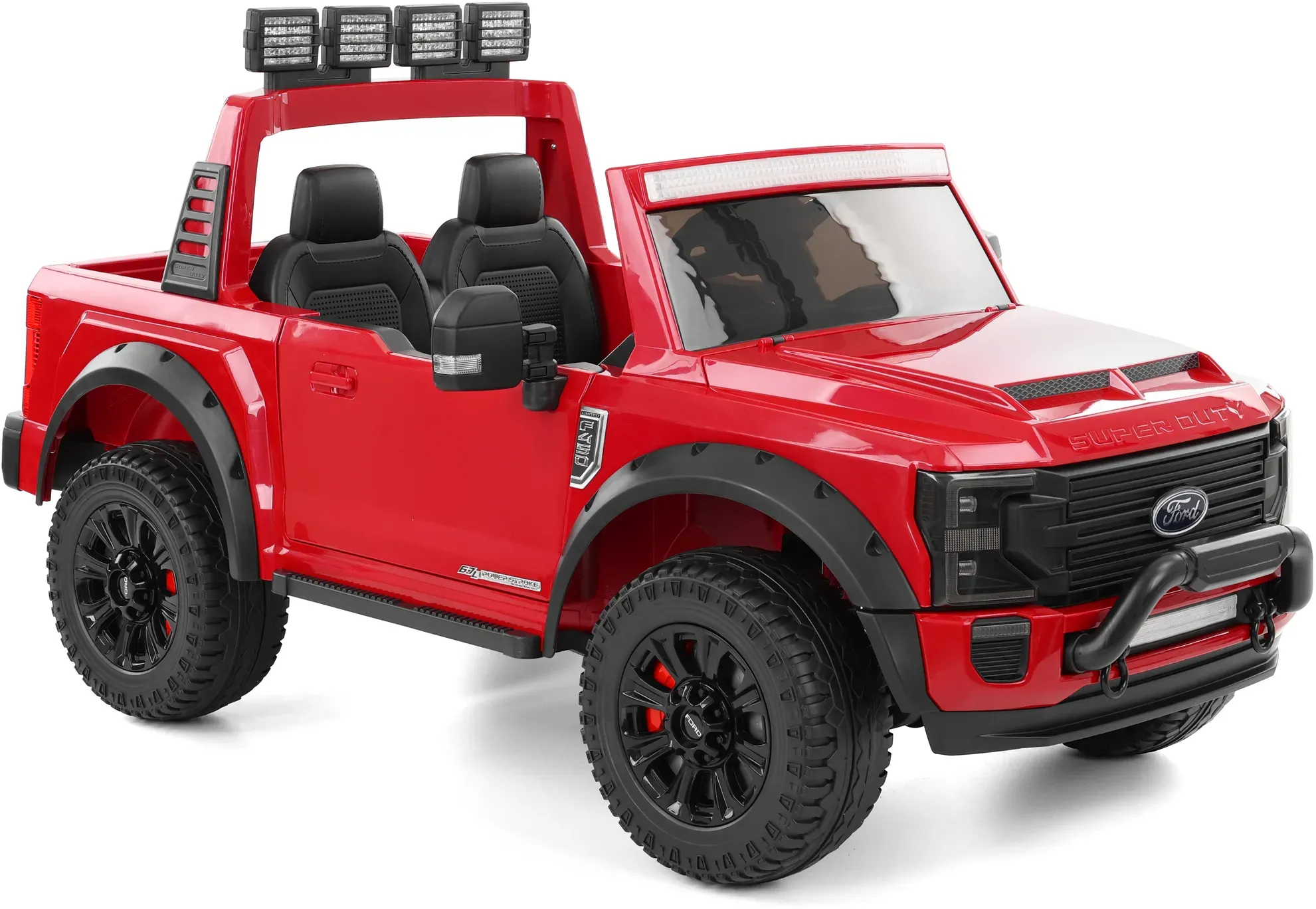 Kinder Elektroauto Ford F450 RED