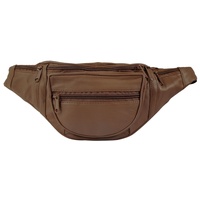 Leonardo Verrelli Bauchtasche Salim Unisex Hüfttasche Gürteltasche aus Echtleder