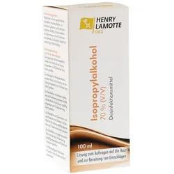 Isopropylalkohol 70% V/V Henry Lamotte 100 ml