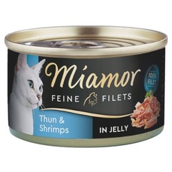 Miamor Feine Filets in Jelly Thunfisch & Shrimps 96x100 g