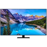 Samsung 55Q80T 55 Zoll (138cm) 4K Ultra HD 3800 PQI Flat QLED Smart TV Triple Twin Tuner - Schwarz/Silber