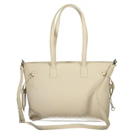 Valentino Samba Re Shopper Kunstleder Ecru