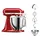 KitchenAid Artisan 5KSM185 Empire Rot Flexiset + Flexirührer