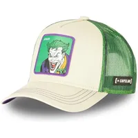 Capslab DC Comics Joker Cap in Beige, Einheitsgrösse