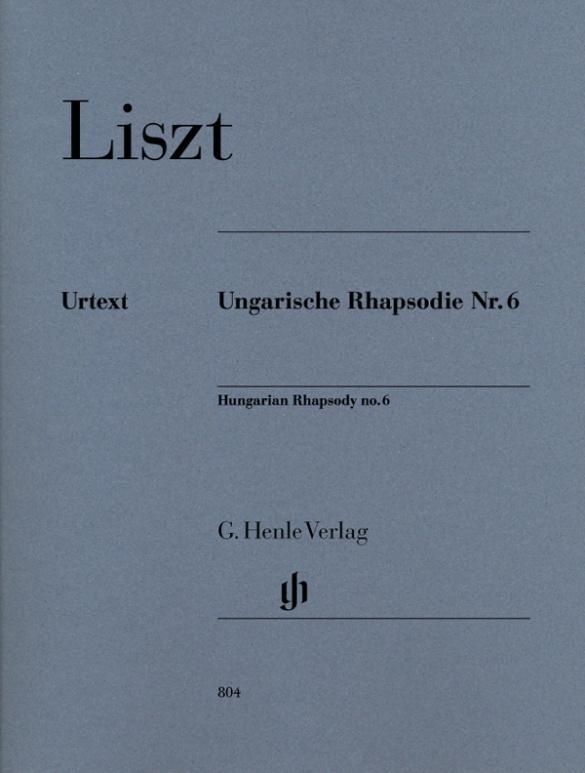 Ungarische Rhapsodie Nr.6  Klavier - Franz Liszt - Ungarische Rhapsodie Nr. 6  Kartoniert (TB)