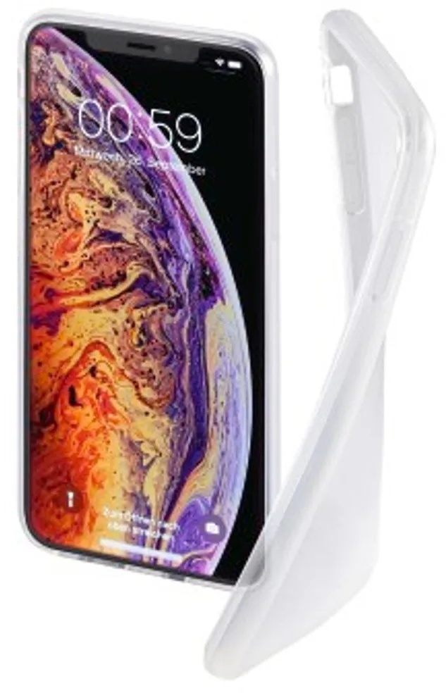 Hama Crystal Clear Cover für Apple iPhone XS Max Transparentes thermoplastisches Polyurethan (TPU)
