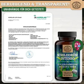 Scheunengut Scheunengut® Schilddrüse Intenso | Jod Selen Komplex Kapseln 180 St