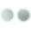 2 Spiegelset 2 Stück rund Beleuchtung Icon-Version Spiegelheizung 700x700x55mm Weiß Matt HP7487S00000000 Ausführung Lichtfelddekor