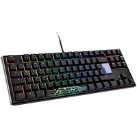 Ducky One 3 Classic Mechanische Tastatur - Mechanical Keyboard - Tastatur Gaming Mechanisch - Gaming Keyboard Mechanical - Mechanische Gaming Tastatur - TKL-Format 80% - MX-Silent-Red