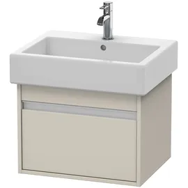 Duravit Waschtischunterschrank 1 Auszug 55 x 41 x 44 cm Taupe Matt